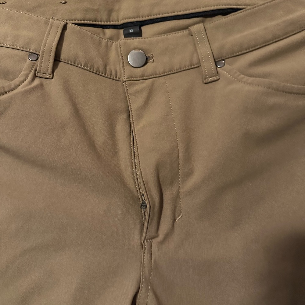 lululemon Men’s Slim ABC Pant - Artifact (Tan) - Picture 2 of 5